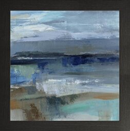 Frame Company Watson Range Wave Crop II by Silvia Vassileva, Photo Frame - 10 x 10 Inches, Black
