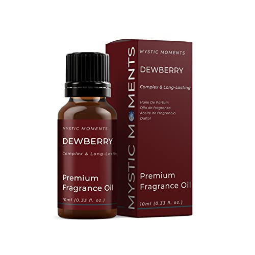 Mystic Moments - Dewberry Fragrance Oil - 10ml - Dewberry notes create a sweet berry floral scent for candles, soaps, wax melts and diffusers.