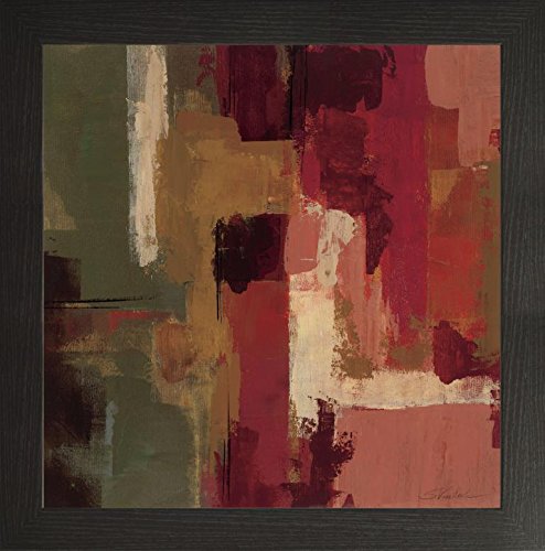 Frame Company Watson Range Raspberry Fields I by Silvia Vassileva, Photo Frame - 20 x 20 Inches, Black