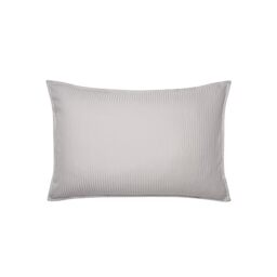 ITC Cushion Cover, Cotton Satin, Silver, 50 x 75 cm