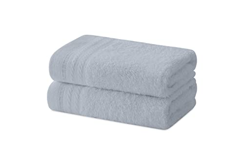 Degrees home - Set of 2 Bidet Towels - Bath Towels - Small Towels - 100% Cotton - 480 g/m2-30 x 50 cm