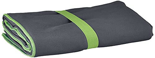 Playshoes Unisex Multifunctional Towel, Microfibre Bath Towel Portable Blanket, Grey, 90 x 180 cm