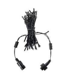 WeRChristmas LED String Lights, Black Cable