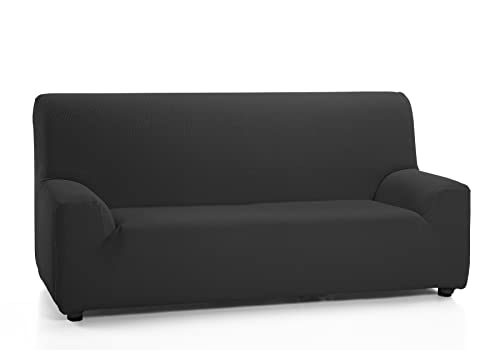 Martina Home Sofa Cover Elastic,, fabric , Black , 2 Places of 120 to 190 cm wide