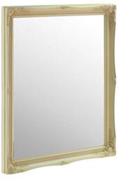 "CREAM SHABBY CHIC ANTIQUE STYLE MIRROR - 24"" X 28"" OVERALL SIZE (65cm X 75cm)"