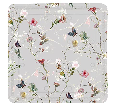 Kleine Wolke Flores Shower Mat 55 x 55 cm Multi-Coloured PVC