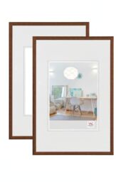 walther design KV030JD Picture Frame Bronze 20 x 30 cm Pack of 2 New Lifestyle Plastic Frame