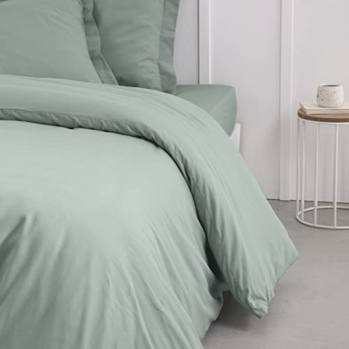 TODAY Celadon Cotton Duvet Cover 220 x 240 cm for Double
