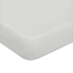 Homemania Two Corners – Double, Solid Colour – Fitted Sheet – for Bed – with Pillow Case Light Cotton – 170 x 195 cm, Bright Blue