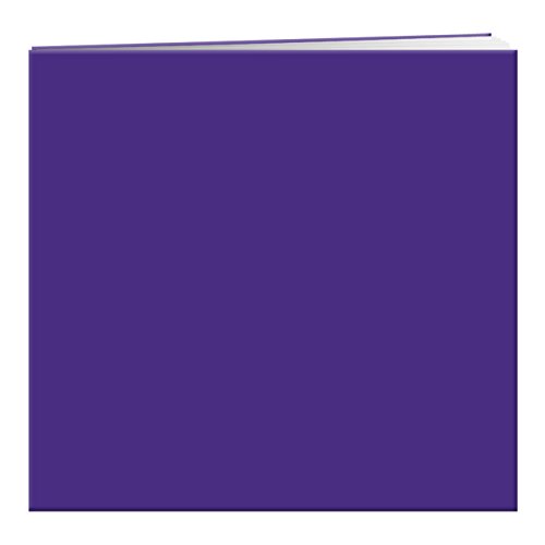 Pioneer Photo Albums Pastel Leatherette Post Bound Album x 12 inches-Sea Blue, Paper
