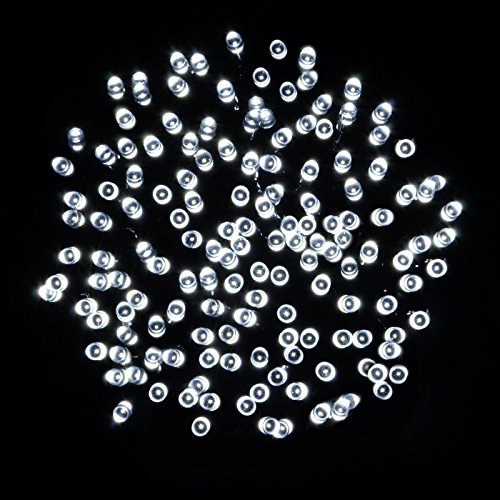 Mr Crimbo 960 Christmas Lights White USB Powered LED String Fairy Lights with 8 Function Controller Timer Flashing for Xmas Tree Party Wedding Celebration Decoration Indoor/Outdoor