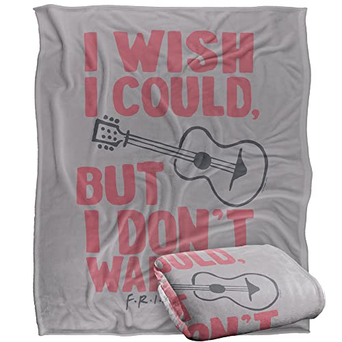 FRIENDS Blanket, 152 x 127 cm The Phoebe Buffay Silky Touch Super Soft Throw Blanket