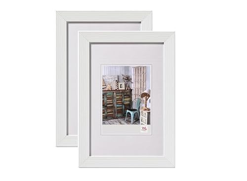 walther design Grado Wooden Picture Frame, White, 20 x 30 cm, Pack of 3, HI030WD