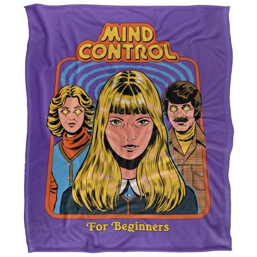 Steven Rhodes Mind Control For Beginners Silky Touch Super Soft Throw Blanket 152 X 127 Cm