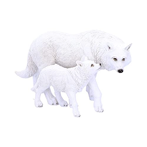 Nemesis Now U4774P9 Winter Offspring Figurine 27.5cm, Resin, White, One Size