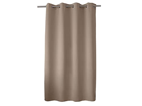 Enjoy Home 2010na140180 Blackout Curtain with 8 Eyelets Natural Polyester 180 X 140 Cm
