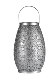 Paulmann Pauleen 48295 LED Solar Lantern Sunshine Temptation 27.5 cm Silver IP44 Solar Light