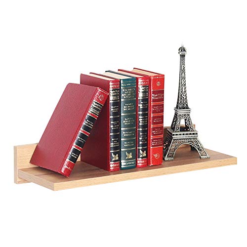 RICOO WM056-EG Wall Shelf 45 x 8 x 19 cm Brown Oak - Hanging Shelf Floating Shelf