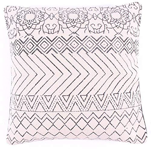 Decorative Square Cushion cover 50 x 50 cm for Home made from Cotton for Living Room Sofa Bedroom cc355