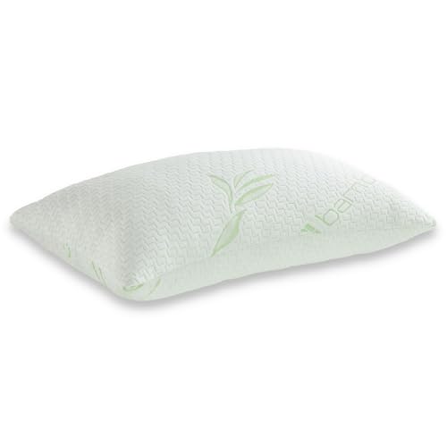 Kampala Hill Quality Memory Foam Pillow with Bamboo Cover 1 Pack Medium Firmess