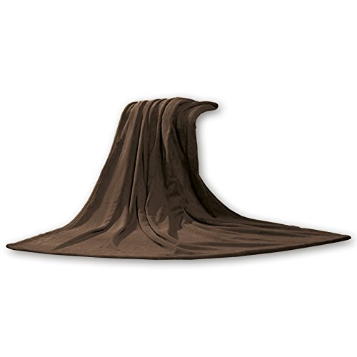 G??zze - Cosy Living Room Blanket/Throw, Memphis, Heavy Fabric Weight 300 g/m??, 150 x 200 cm - Brown