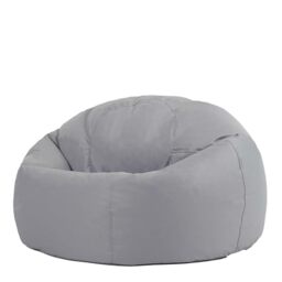 Bean Bag Bazaar Hi-Rest Outdoor Kids Bean Bag with Filling Included, Grey