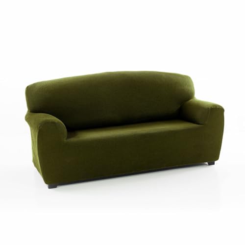 SOFAKOVER?? Super Elastic Pocket Sofa Cover, 3 Seater Sofa Cover, Breathable, Comfortable and Durable, Sofa Cover, Easy to Install, 180-220 cm, Green