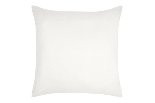 Lovely Casa - Pillowcase - Size 63 x 63 cm - 100% Oeko-Tex certified cotton - Excellent quality - Ivory colour - Eden model - Bed linen for home - Soft and comfortable - Unisex