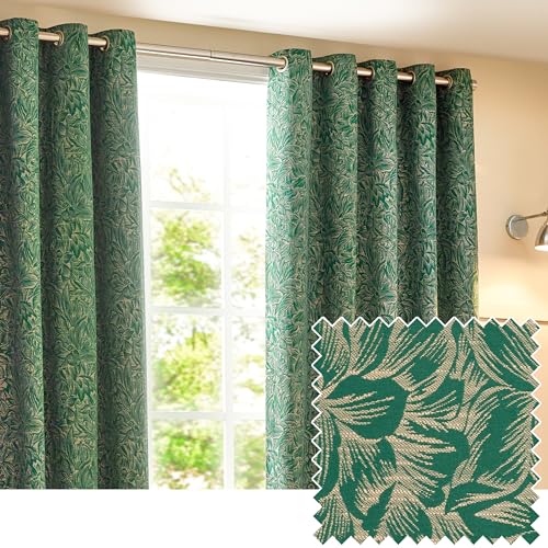furn. Wylder Nature Grantley Jacquard Eyelet Curtains