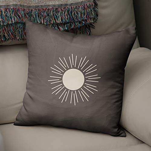 Bonamaison, Decorative Cushion Cover - 50% Cotton 50% Polyester - 43x43cm - Designed and Manufactured in Turkey