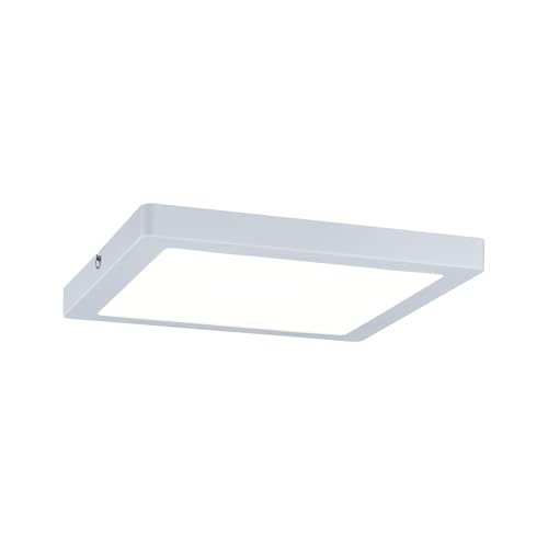 Paulmann 70870 LED Atria mounting Panel Rectangular Ceiling luminaire 20W Light 2700K Warm White matt dimmable for wall and Ceiling mounting