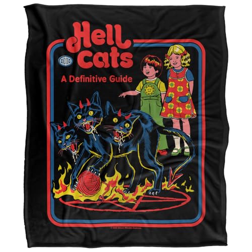 Steven Rhodes Hell Cats Silky Touch Super Soft Throw Blanket 152 X 127 Cm