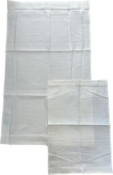 BELLORA Cotton Bidet and Face Towel Set - Wash-resistant Towels Includes 1 Face Towel 55 x 100 cm and 1 Guest Bidet Towel 40 x 60 cm - 2 Piece Towels