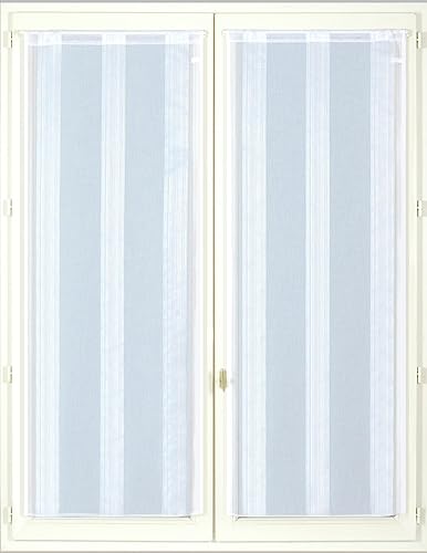 Carpentier & Preux HE & iconic 13552 Curtain Polyester White 160 x 60 cm