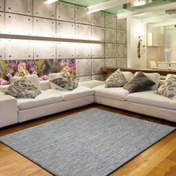 Tadi & Imperio1979 Woven Vinyl Rug for Living Room Fine Beige Size 120 x 170 cm