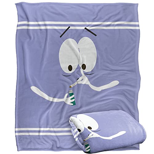 South Park Towlie Joint Silky Touch Super Soft Throw Blanket 152 X 127 cm, White