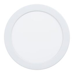 Eglo LED recessed Spotlight Fueva 5, Ø 16.6 cm, Steel and Plastic Diffuser
