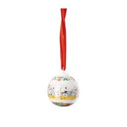 Porcelain Mini Ball 2024 Christmas Lights 4.5 cm