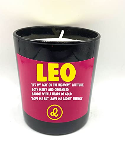 Leo Wanky Candle Star Sign Astrology Zodiac Birthday Candle WCBJ - Leo
