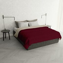 Italian Bed Linen Winter Duvet “Oslo” Double-face, Falun/Cream, 250x200cm