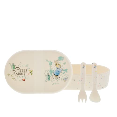 Beatrix Potter Peter Rab Snack Box Cutlery