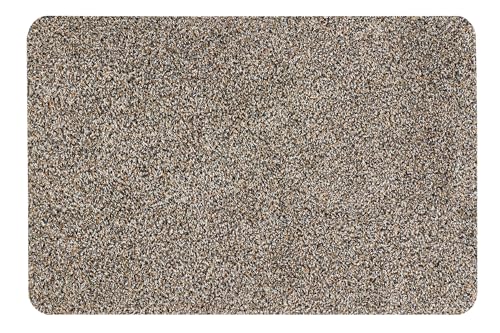 andiamo Samson Doormat, Cotton Polyester, Granite, 40_x_60_cm