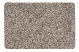 andiamo Samson Doormat, Cotton Polyester, Granite, 40_x_60_cm