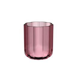 Villeroy & Boch – Fleur Gifts vase, height: approx. 15 cm, purple, floral glass vase for versatile flower arrangements, glass