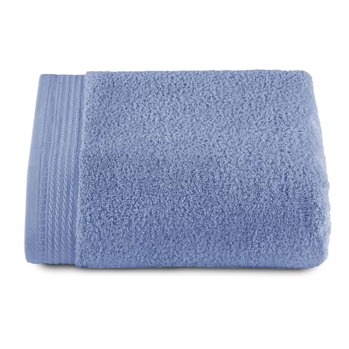 RIZO Top Towel – Set of 1 Shower Towel – Large Shower Towel – Bath Towels – 100% Combed Cotton – 600 g/m2 – Measure 100 x 150 cm – Lavender