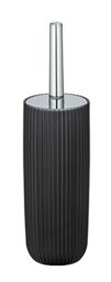 WENKO Agropoli Toilet Brush Holder Grey, Gray, 36.5 x 10 x 10 cm