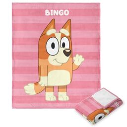 "Northwest Bluey Silk Touch Throw Blanket, 50"" x 60"", Roll Call Bingo"