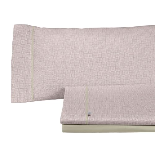 Alexandra House Living Estelia Pink Bed Sheet Set 135/140 3 Pieces