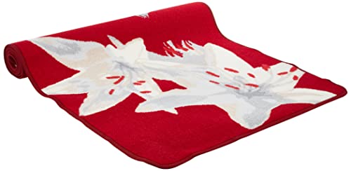 Vallila Lilian Rug 80x230 cm Redwhite, red-White, 80x230