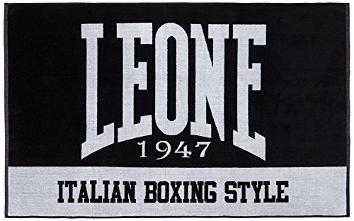LEONE 1947, Gym Towel, Unisex Adult, Black, Taglia Unica, AC916